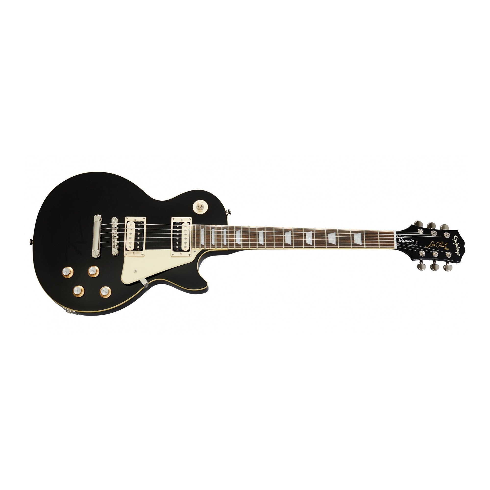 Epiphone EILOEBNH1 Les Paul Classic Ebony Electric Guitar